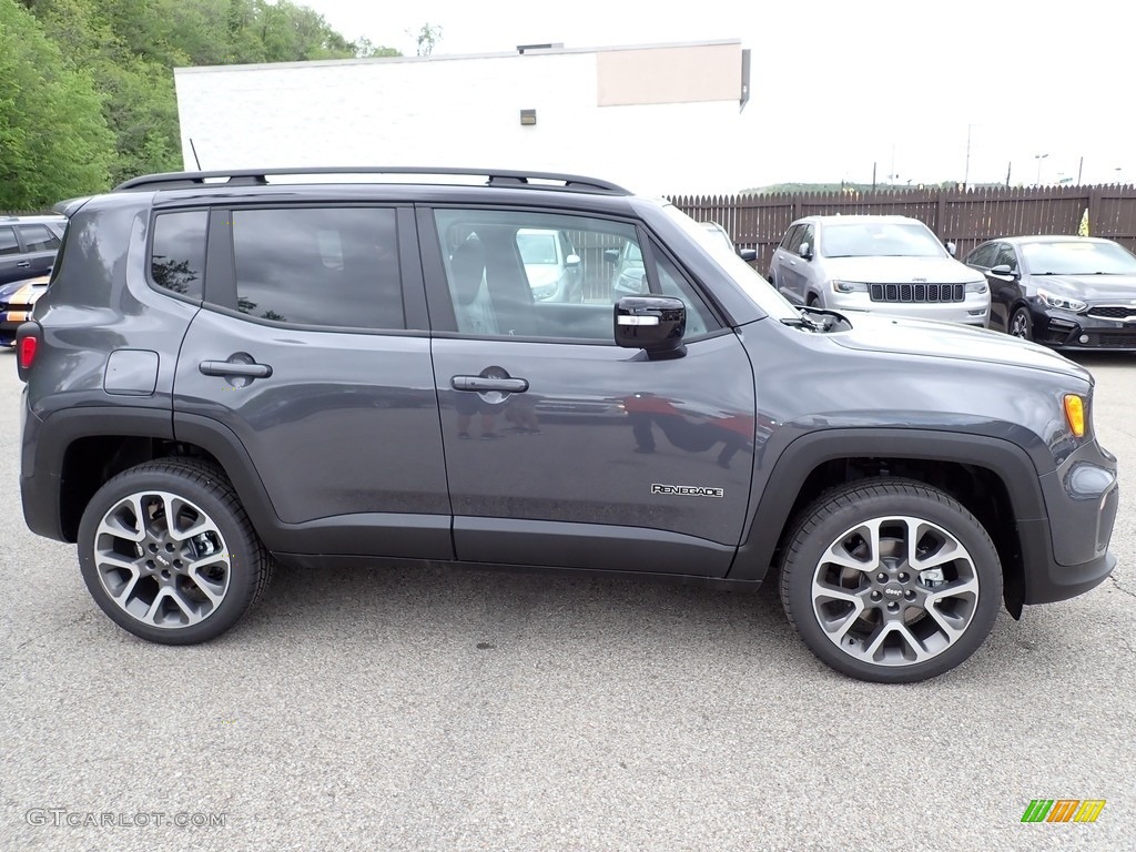2022 Renegade Limited 4x4 - Graphite Gray / Black photo #7
