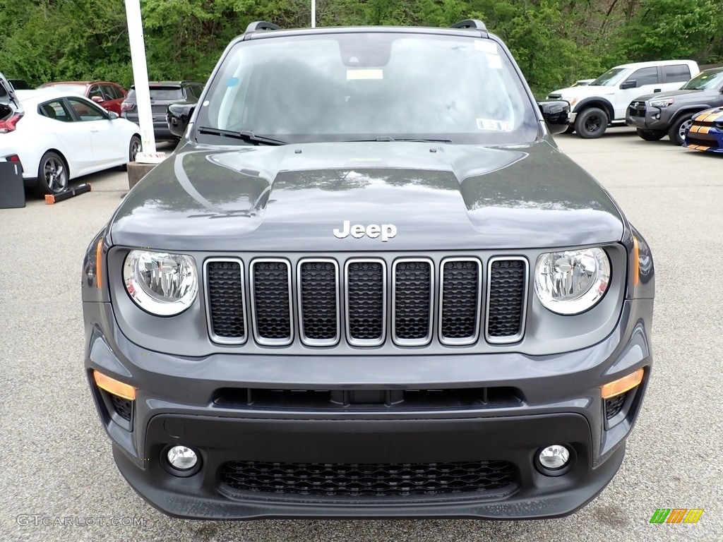 2022 Renegade Limited 4x4 - Graphite Gray / Black photo #9