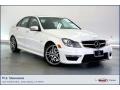 Polar White 2014 Mercedes-Benz C 63 AMG
