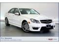 Polar White 2014 Mercedes-Benz C 63 AMG