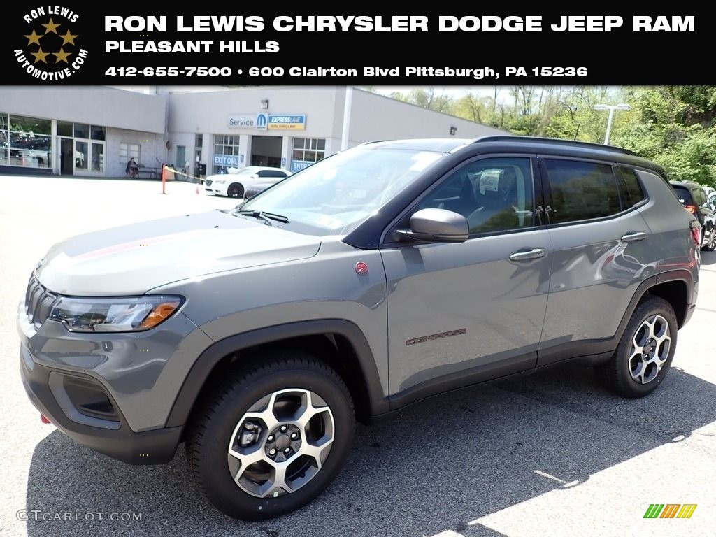 2022 Sting Gray Jeep Compass Trailhawk 4x4 144183965 Photo 18