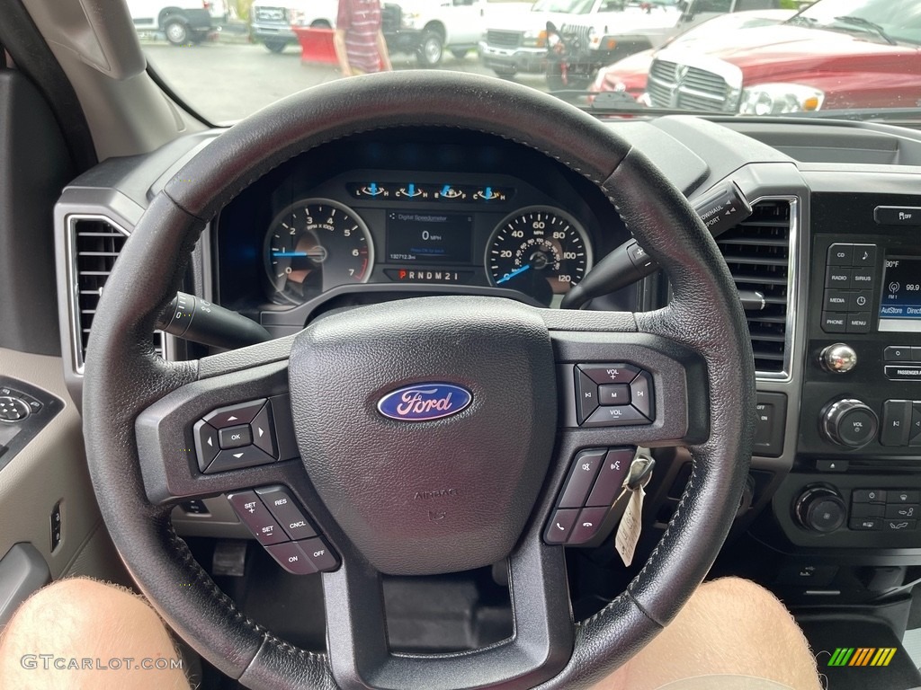 2016 F150 XLT Regular Cab - Oxford White / Medium Light Camel photo #2