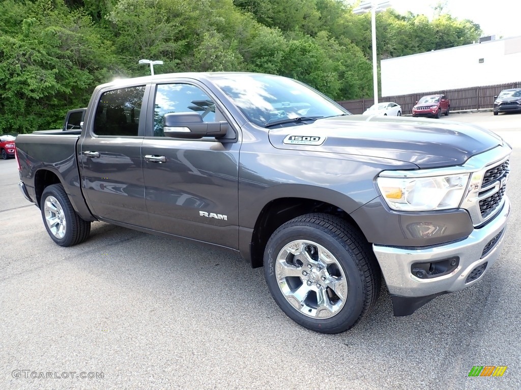 Granite Crystal Metallic 2022 Ram 1500 Big Horn Crew Cab 4x4 Exterior Photo #144261925