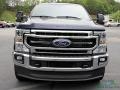 Antimatter Blue - F350 Super Duty Lariat Crew Cab 4x4 Photo No. 8