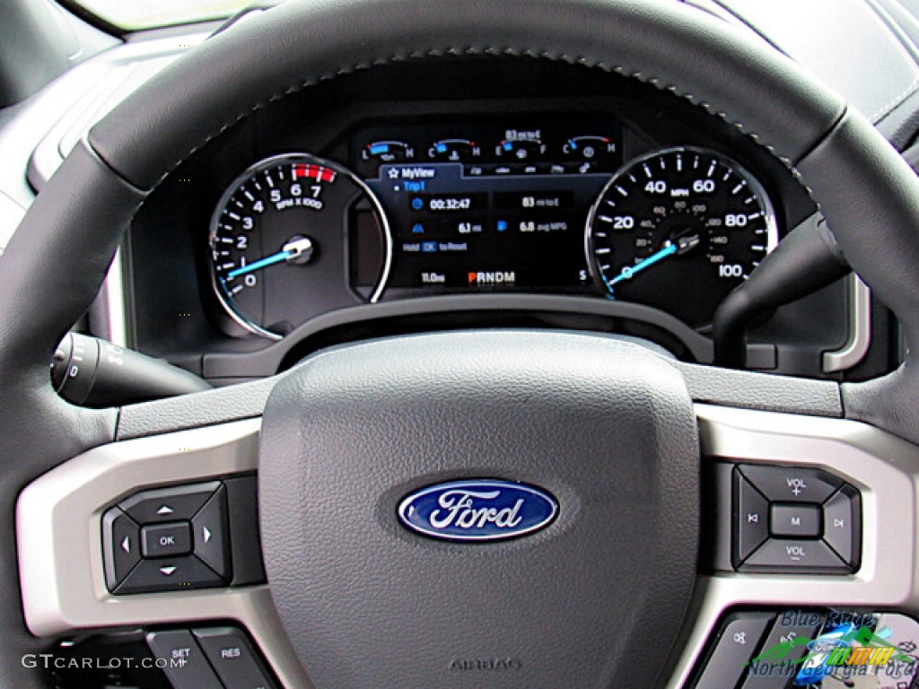 2022 F350 Super Duty Lariat Crew Cab 4x4 - Antimatter Blue / Black Onyx photo #18