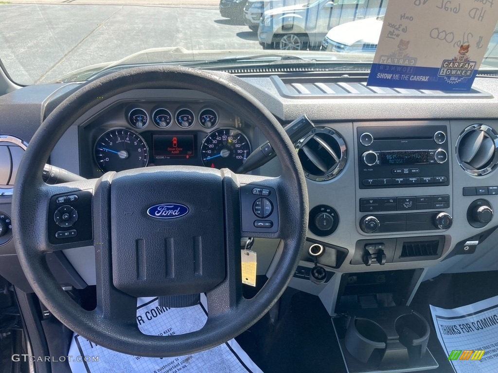 2016 F250 Super Duty XLT Regular Cab 4x4 - Magnetic Metallic / Steel photo #13