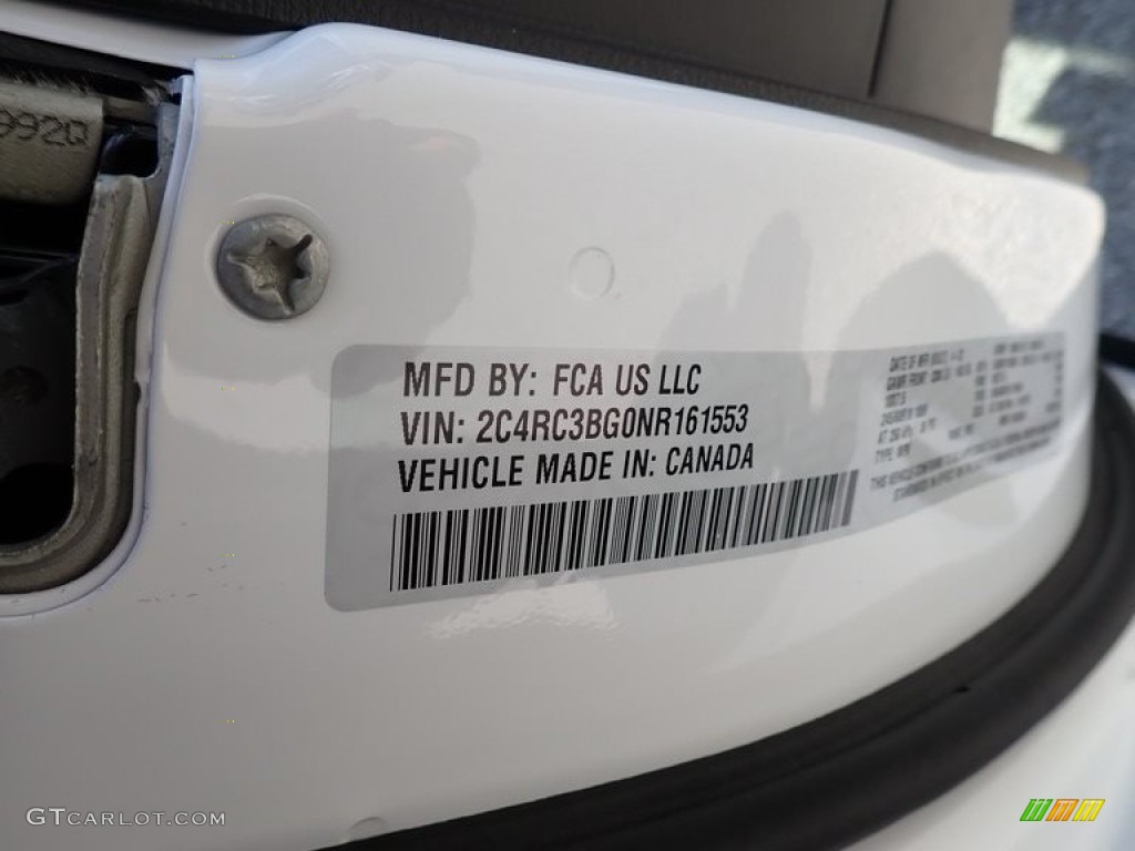 2022 Pacifica Touring L AWD - Bright White / Black photo #16