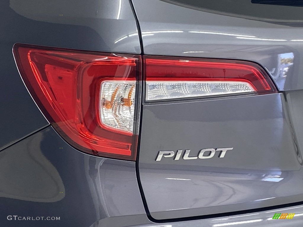 2022 Pilot EX-L - Modern Steel Metallic / Black photo #8