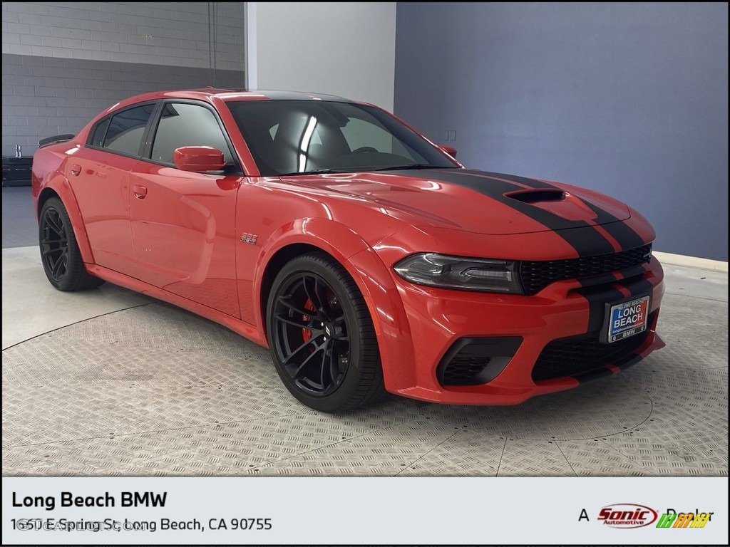 2021 Charger Scat Pack Widebody - Torred / Black photo #1