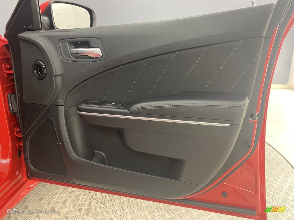 2021 Dodge Charger Scat Pack Widebody Black Door Panel Photo #144263928