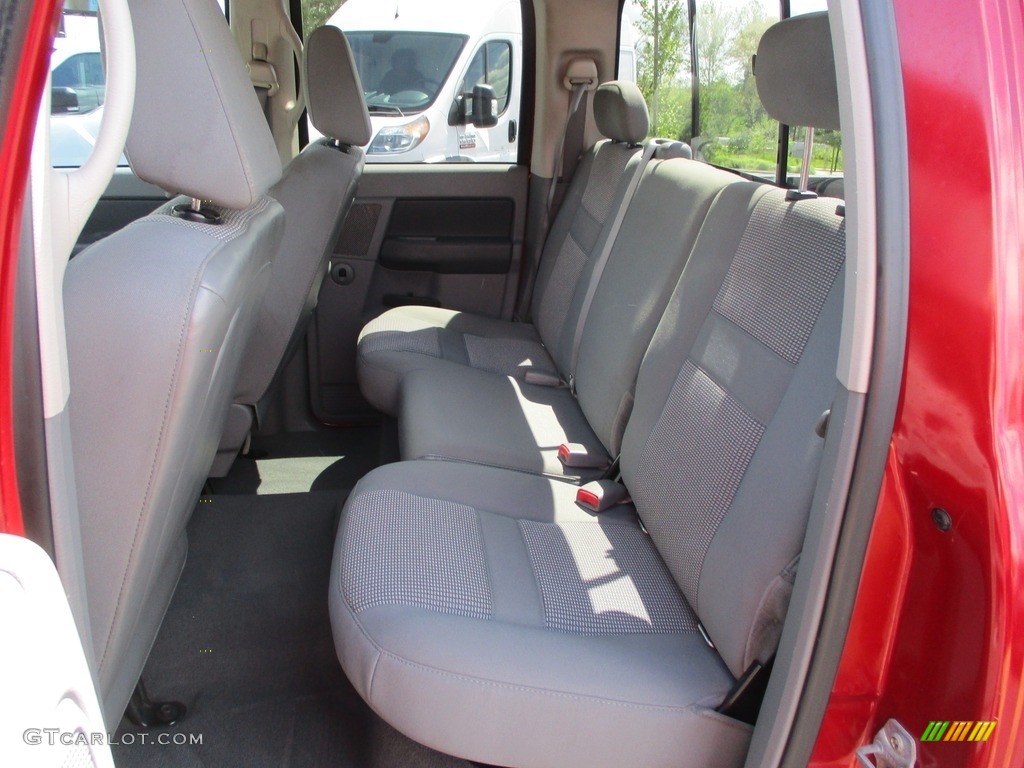 2007 Ram 1500 SLT Quad Cab 4x4 - Inferno Red Crystal Pearl / Medium Slate Gray photo #9
