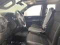 Jet Black Front Seat Photo for 2021 Chevrolet Silverado 1500 #144264190