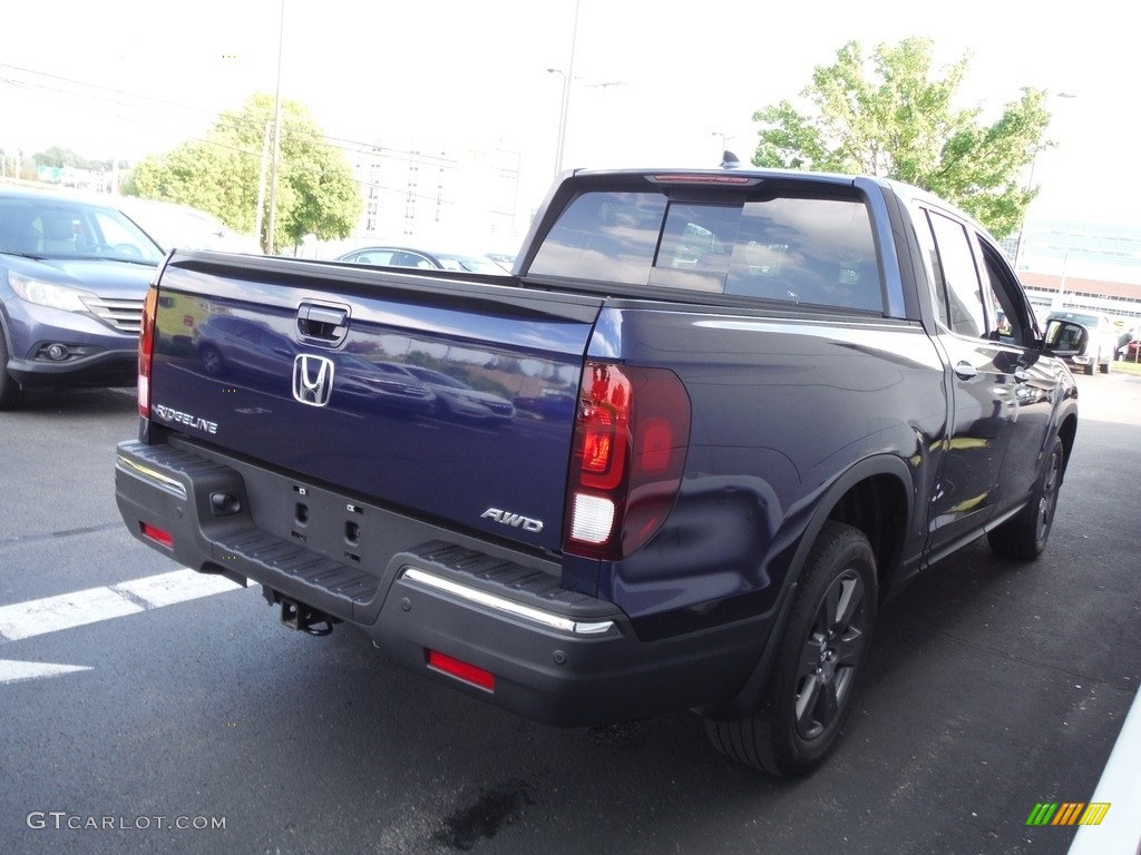 2020 Ridgeline RTL-E AWD - Obsidian Blue Pearl / Gray photo #7