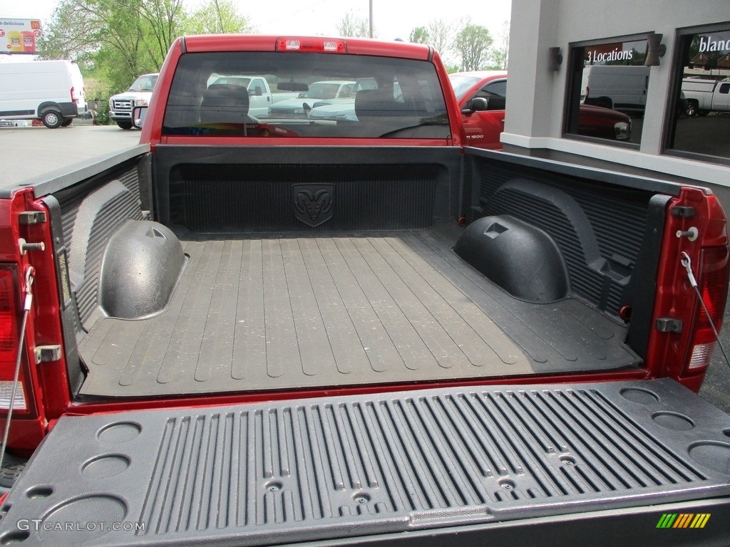 2010 Ram 1500 ST Quad Cab - Inferno Red Crystal Pearl / Dark Slate/Medium Graystone photo #23