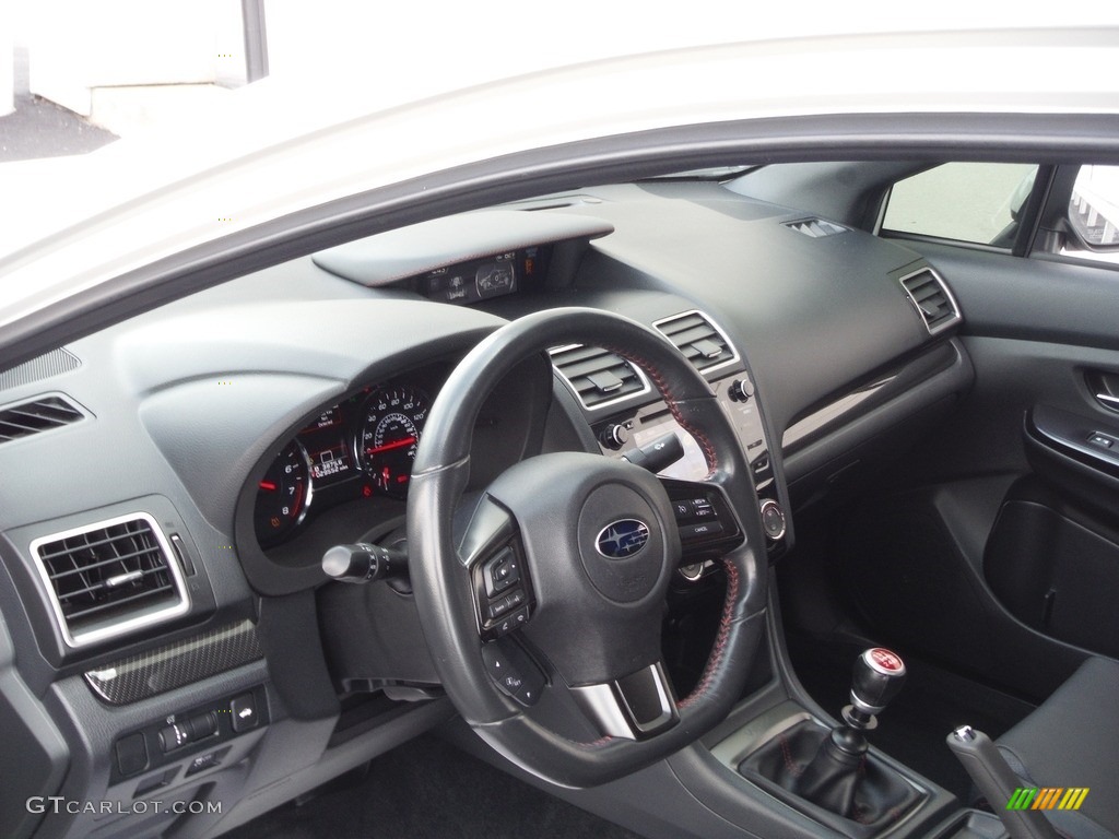 2019 Subaru WRX Limited Carbon Black Steering Wheel Photo #144265147