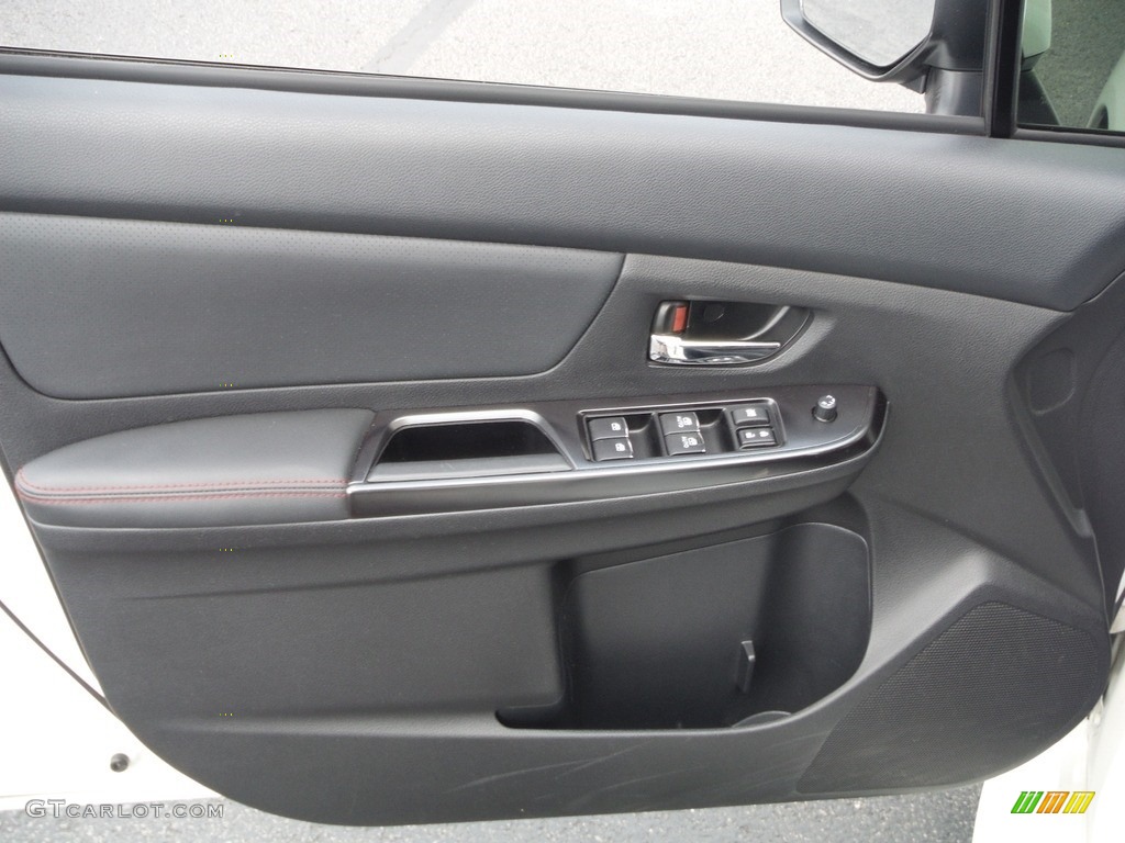 2019 Subaru WRX Limited Carbon Black Door Panel Photo #144265159