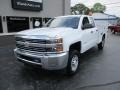 Summit White - Silverado 2500HD WT Double Cab Photo No. 2