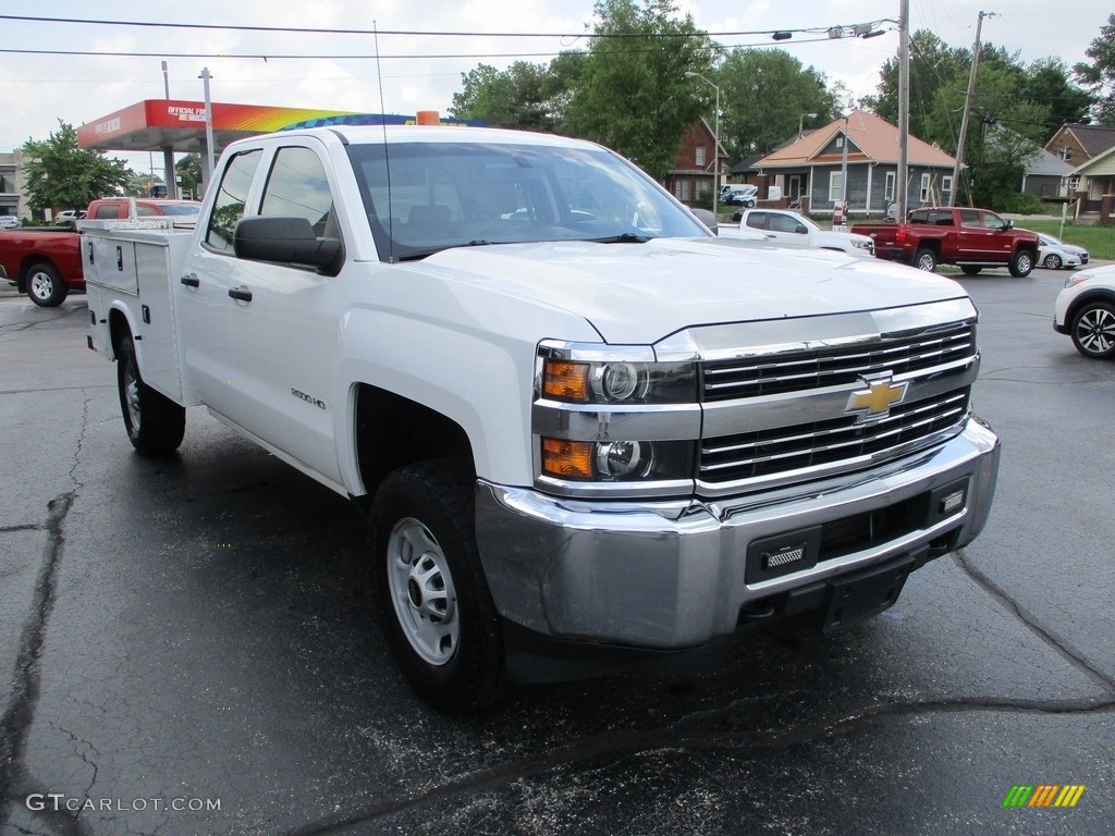 Summit White 2016 Chevrolet Silverado 2500HD WT Double Cab Exterior Photo #144265348
