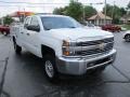 Summit White 2016 Chevrolet Silverado 2500HD WT Double Cab Exterior