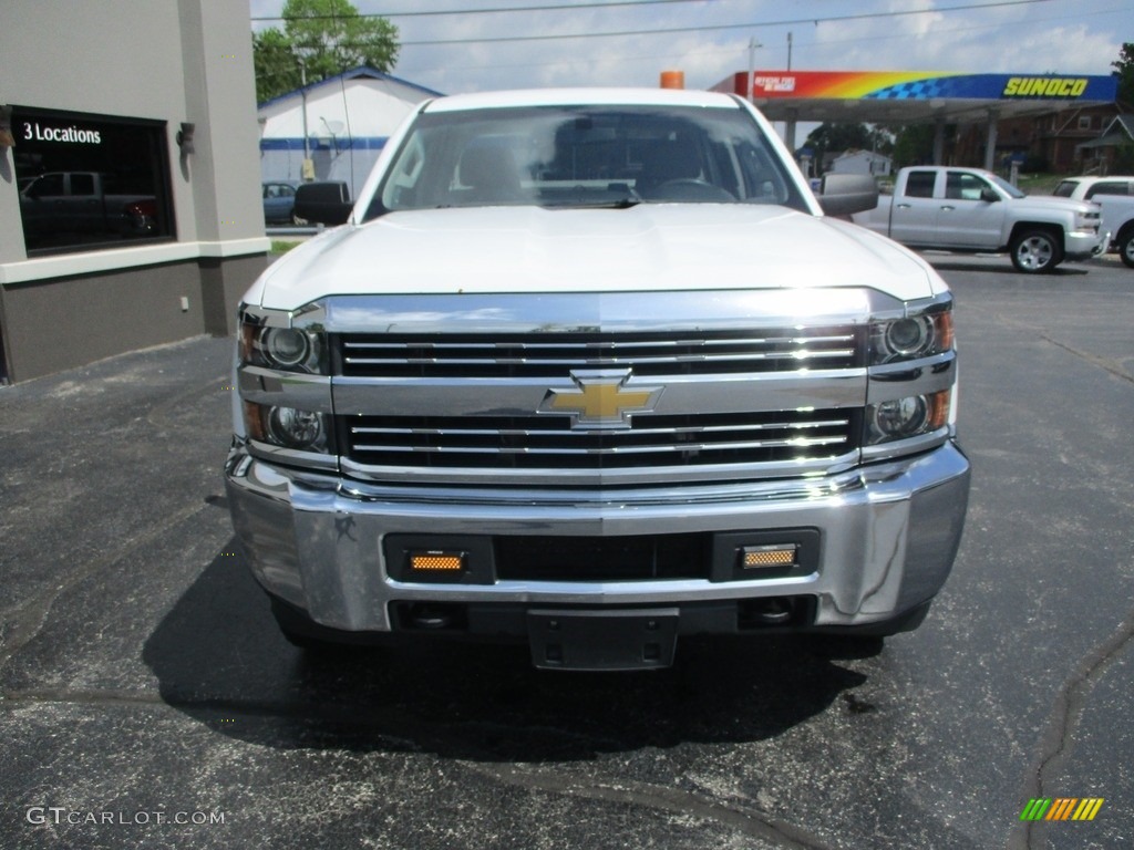 2016 Silverado 2500HD WT Double Cab - Summit White / Dark Ash/Jet Black photo #24