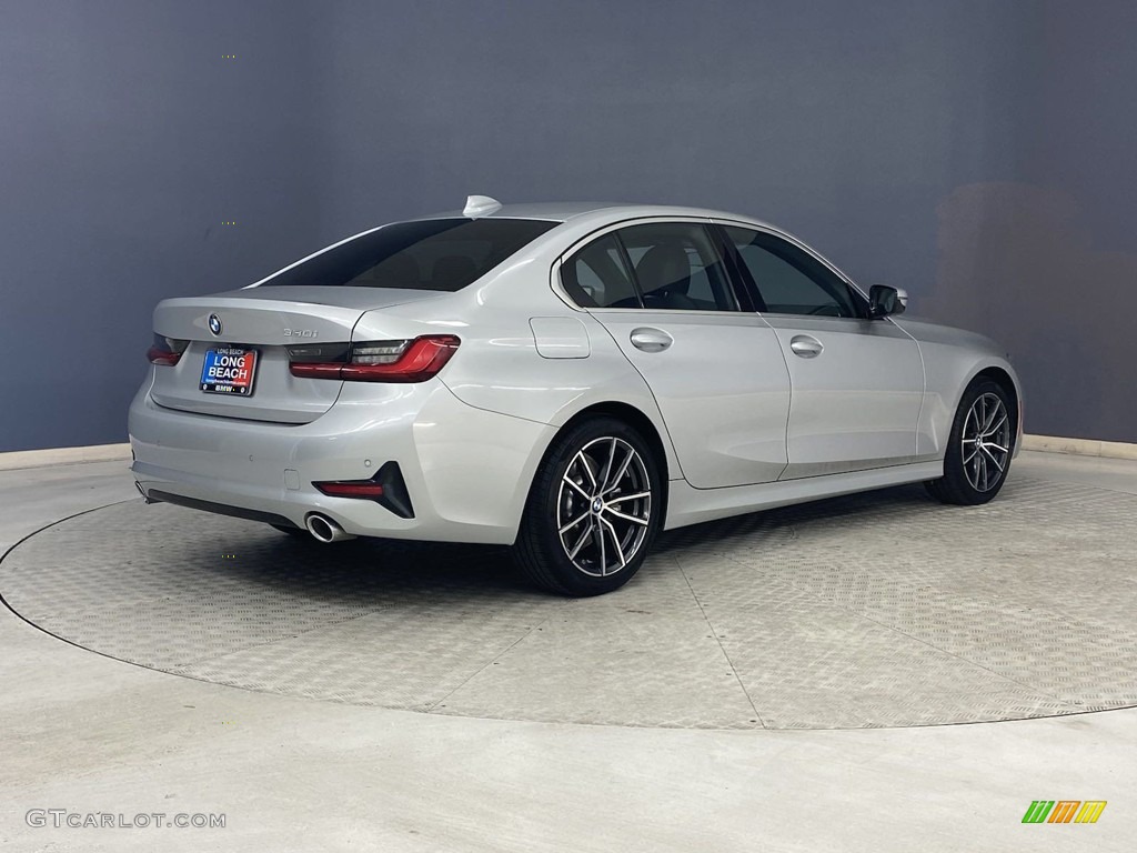 2019 3 Series 330i Sedan - Glacier Silver Metallic / Black photo #5