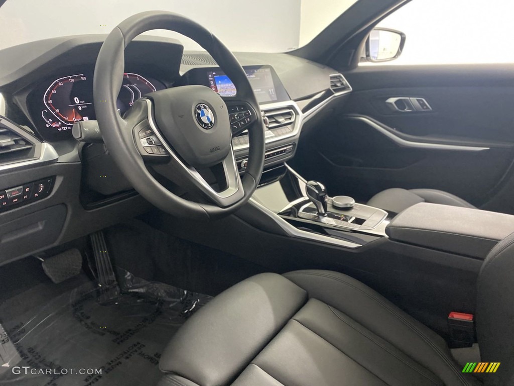 2019 3 Series 330i Sedan - Glacier Silver Metallic / Black photo #15