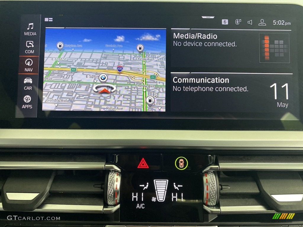 2019 3 Series 330i Sedan - Glacier Silver Metallic / Black photo #22