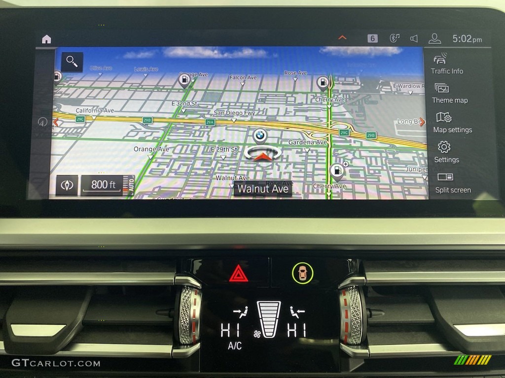 2019 3 Series 330i Sedan - Glacier Silver Metallic / Black photo #23