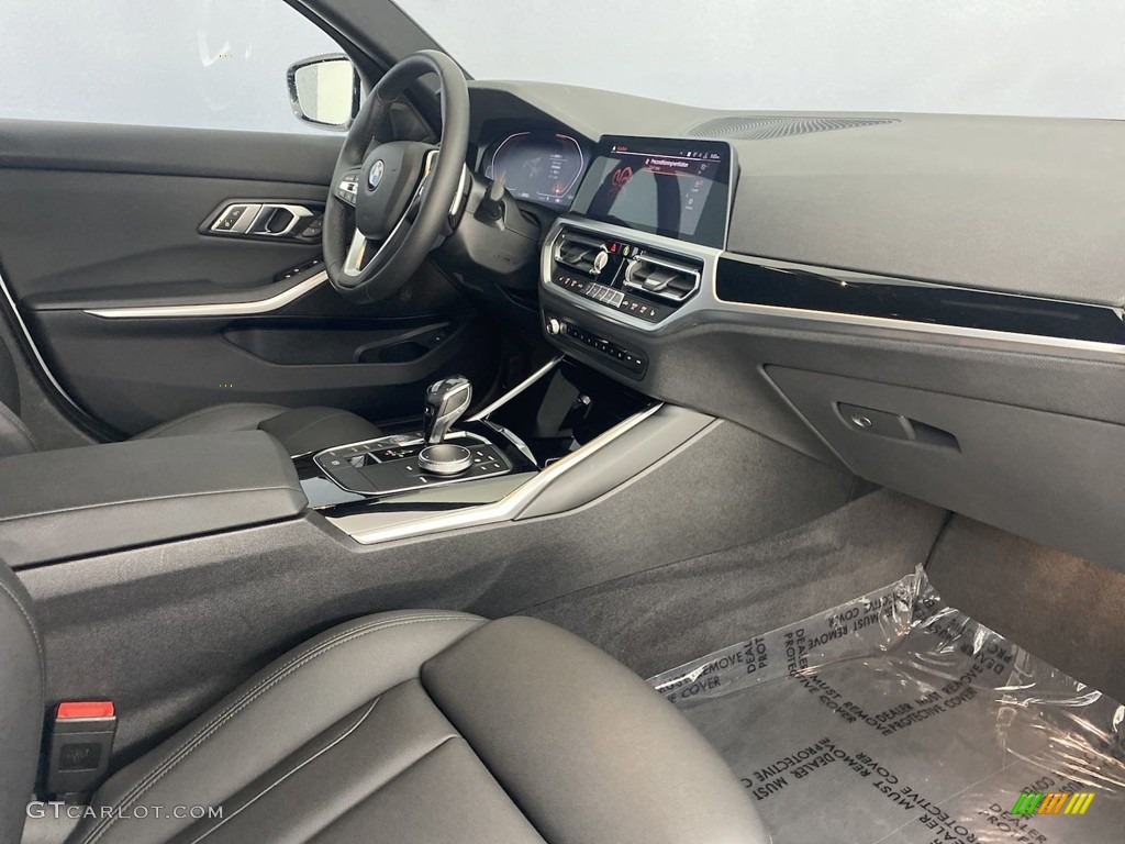 2019 3 Series 330i Sedan - Glacier Silver Metallic / Black photo #32