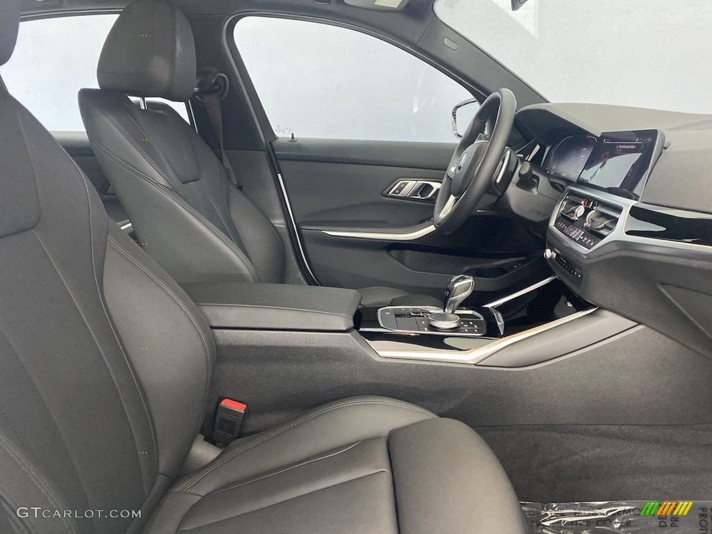 2019 3 Series 330i Sedan - Glacier Silver Metallic / Black photo #33
