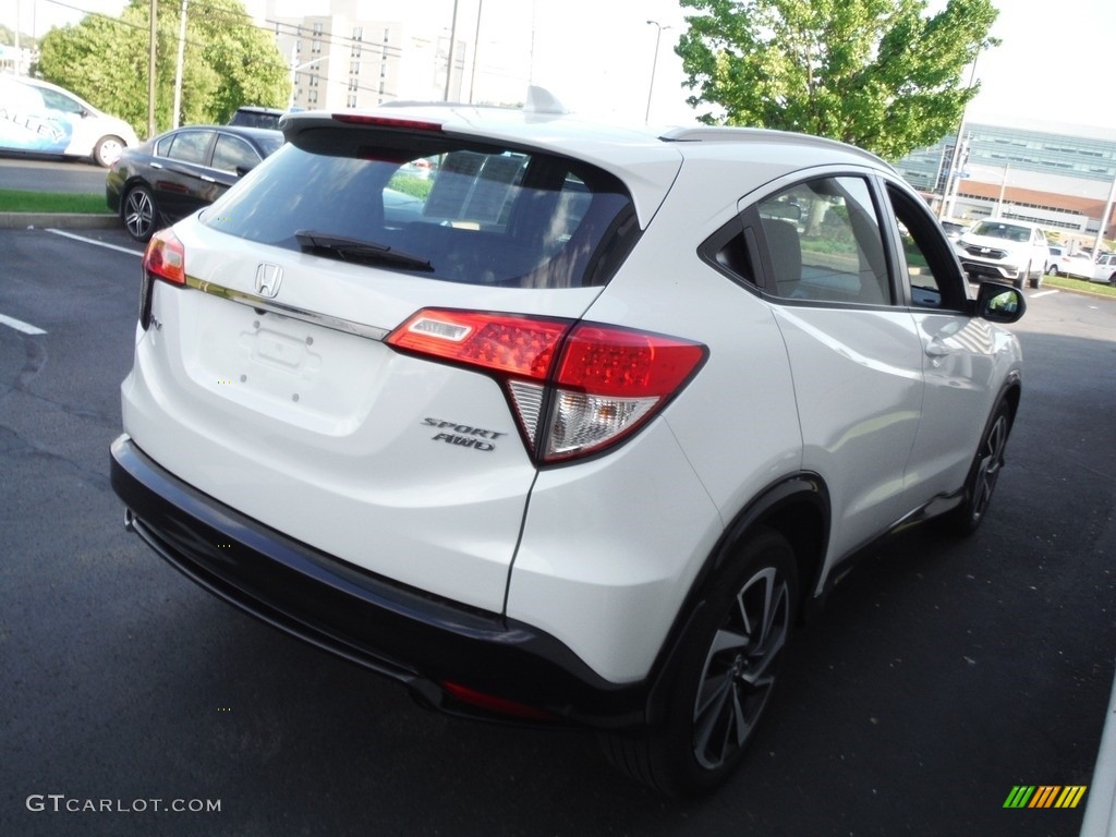 2020 HR-V Sport AWD - Platinum White Pearl / Black photo #6