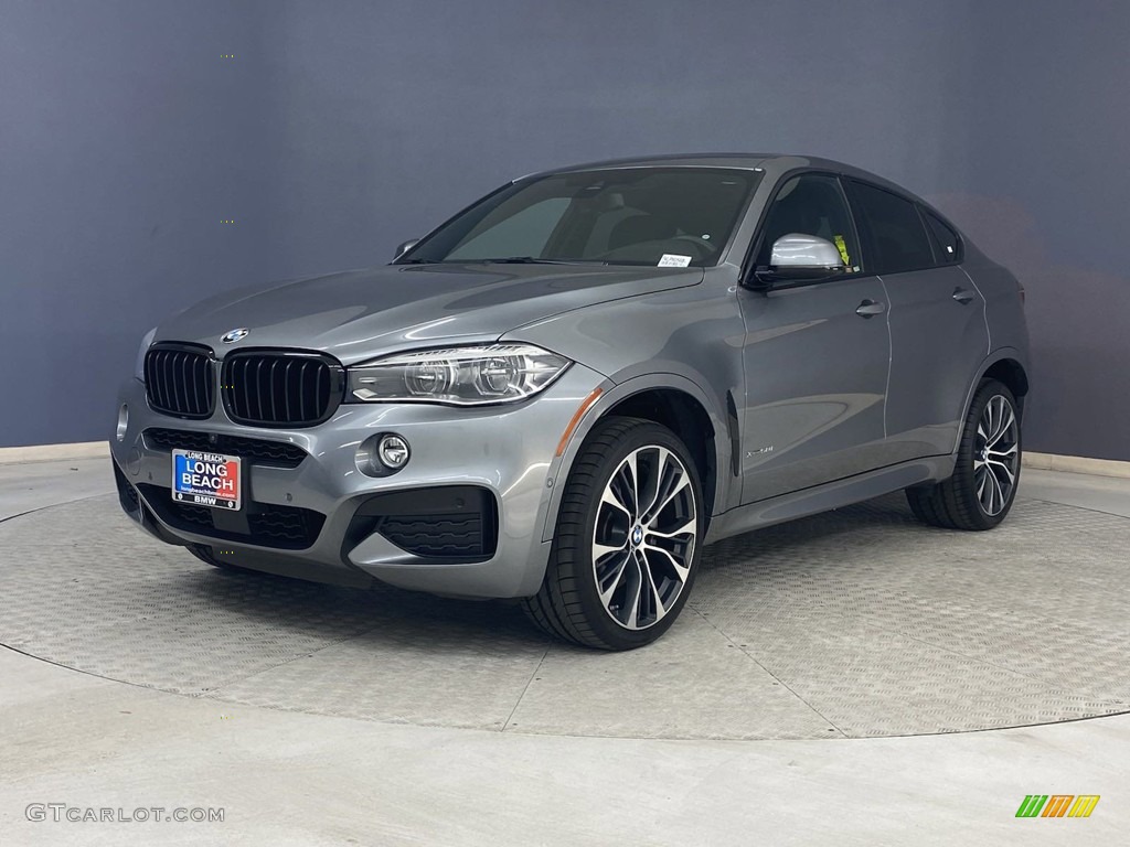 2019 X6 xDrive50i - Space Gray Metallic / Black photo #3