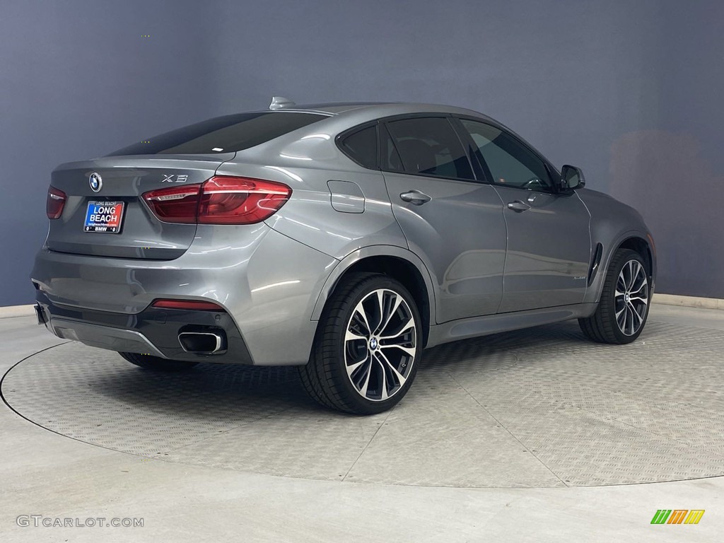 2019 X6 xDrive50i - Space Gray Metallic / Black photo #5