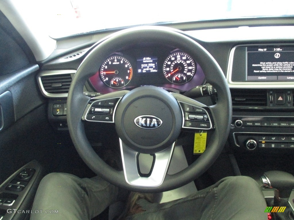 2020 Optima LX - Sangria / Black photo #31