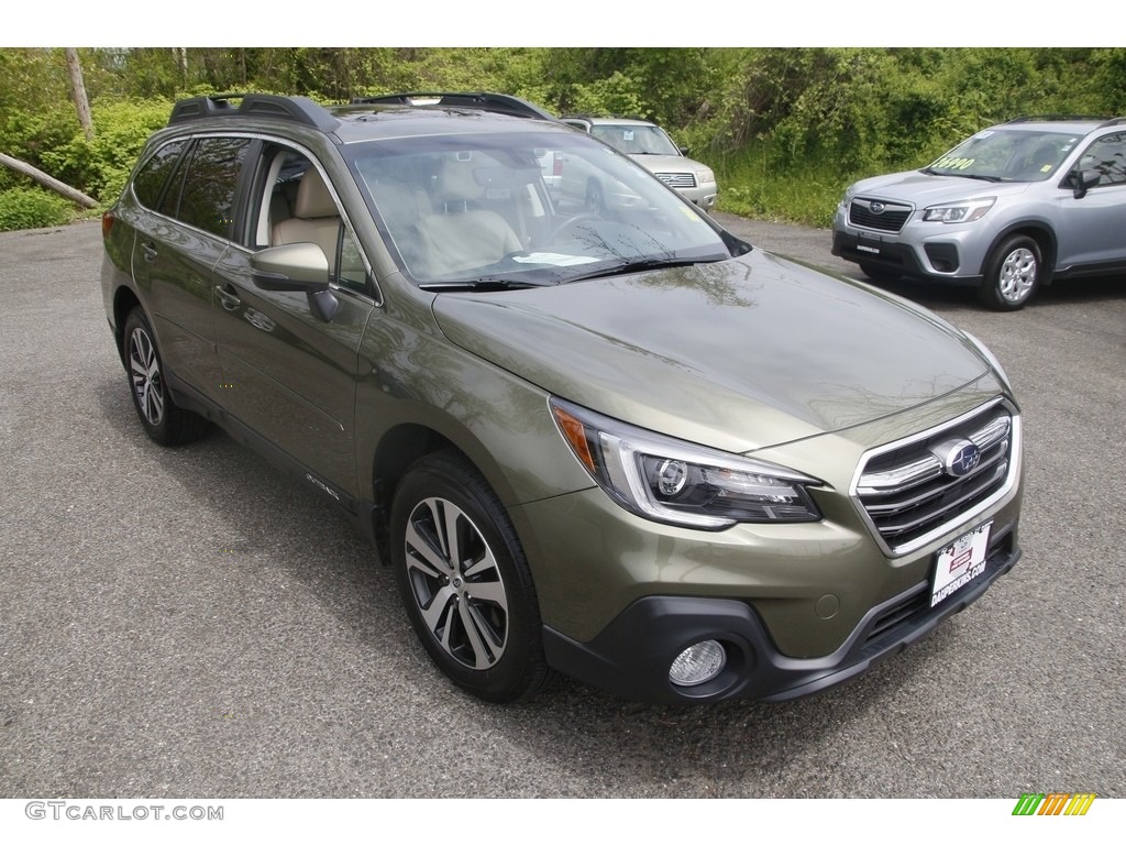 2019 Outback 2.5i - Wilderness Green Metallic / Warm Ivory photo #3