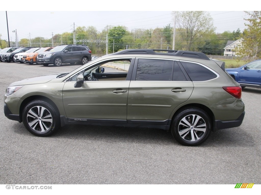 2019 Outback 2.5i - Wilderness Green Metallic / Warm Ivory photo #8