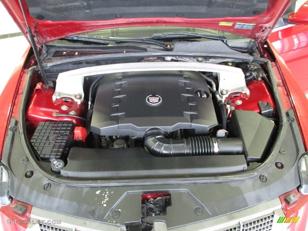 2010 CTS 4 3.0 AWD Sedan - Crystal Red Tintcoat / Light Titanium/Ebony photo #15
