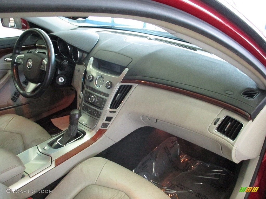 2010 CTS 4 3.0 AWD Sedan - Crystal Red Tintcoat / Light Titanium/Ebony photo #19
