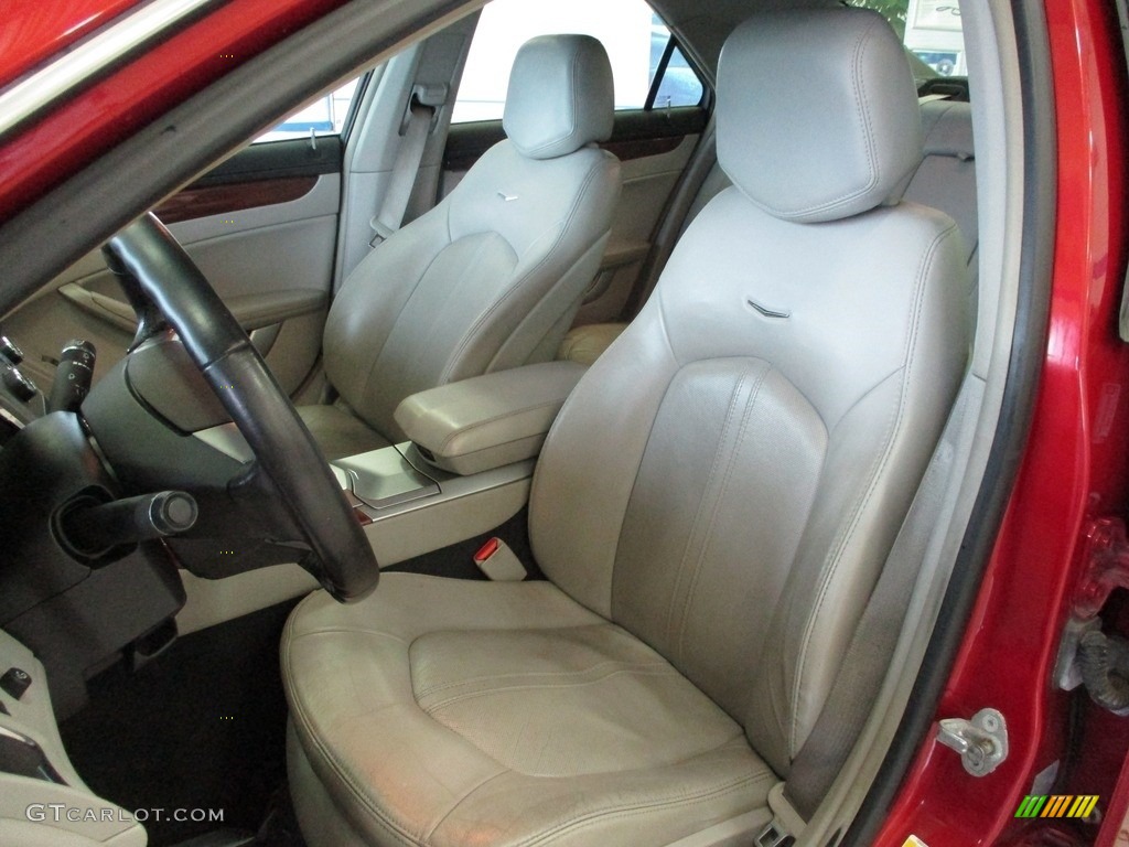 2010 CTS 4 3.0 AWD Sedan - Crystal Red Tintcoat / Light Titanium/Ebony photo #28