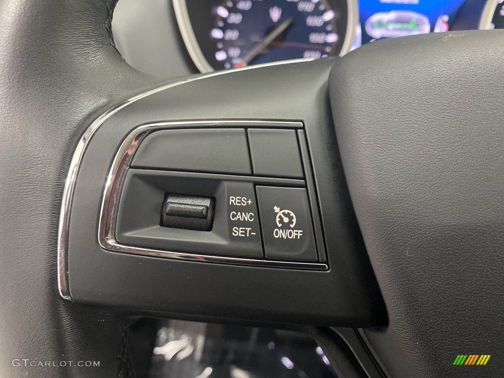 2019 Maserati Ghibli Standard Ghibli Model Nero Steering Wheel Photo #144269875