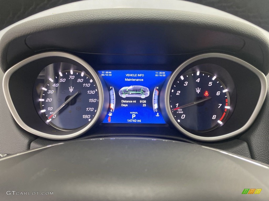 2019 Maserati Ghibli Standard Ghibli Model Gauges Photo #144269893
