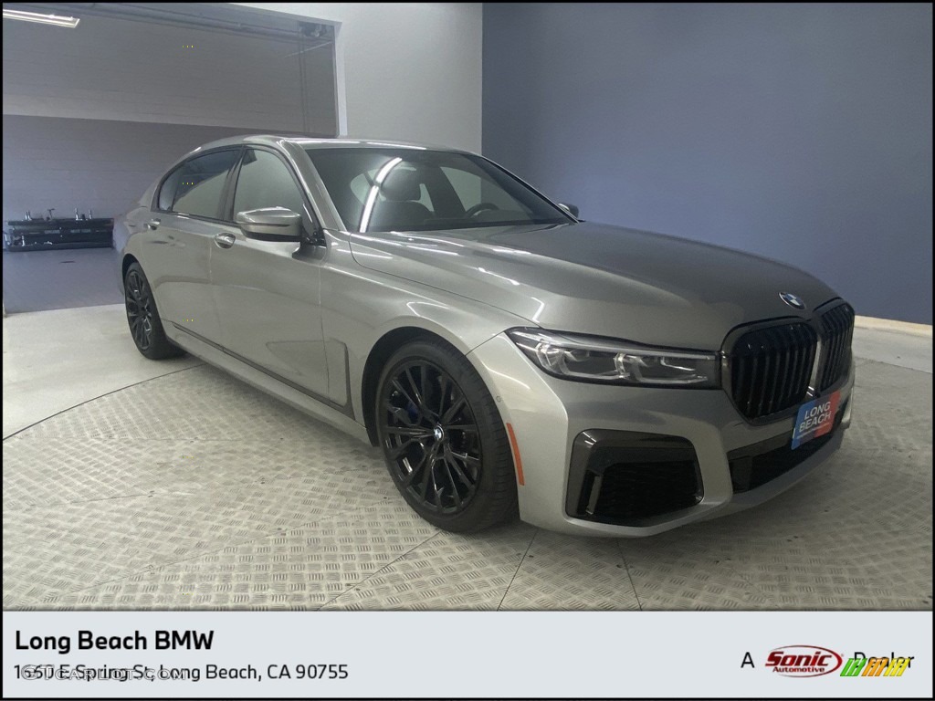 2022 7 Series 740i Sedan - Donington Gray Metallic / Black photo #1