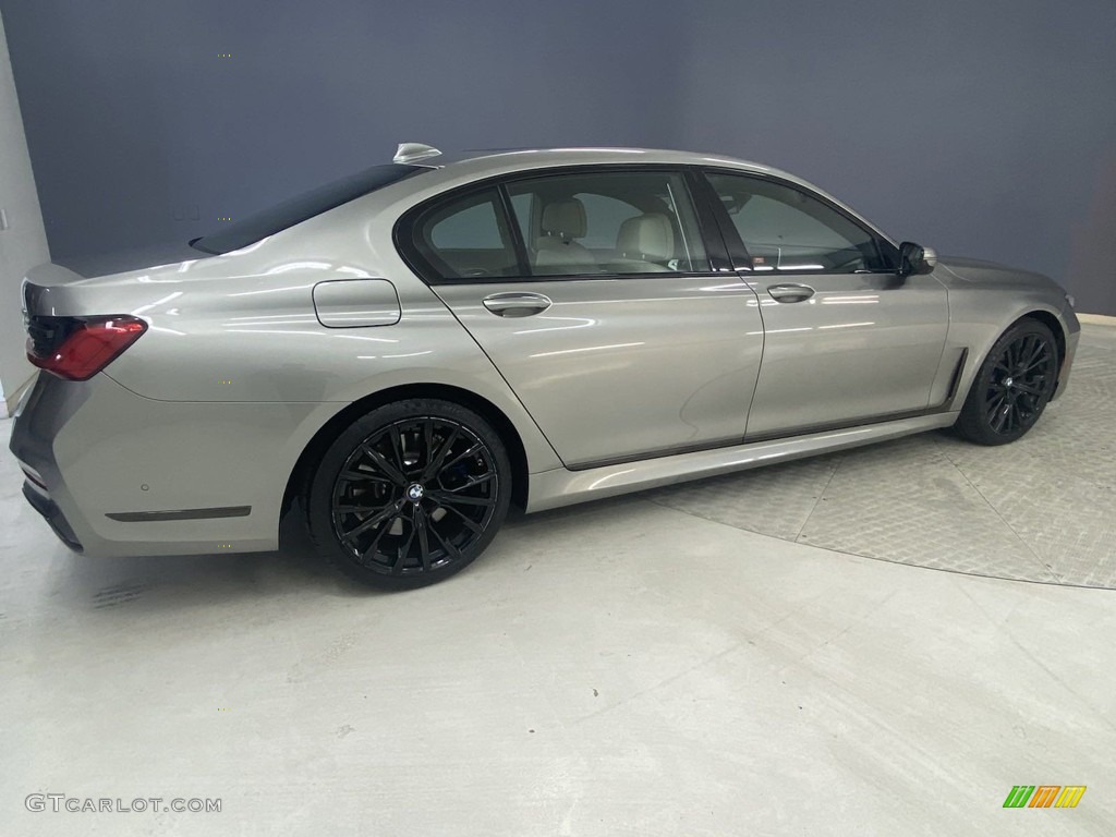 2020 7 Series 740i Sedan - Donington Grey Metallic / Canberra Beige photo #4