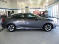 Modern Steel Metallic - Civic LX Sedan Photo No. 4