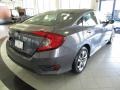 Modern Steel Metallic - Civic LX Sedan Photo No. 7