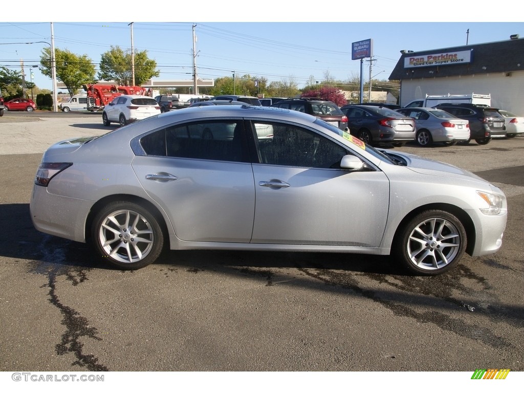 2013 Maxima 3.5 S - Brilliant Silver / Charcoal photo #4