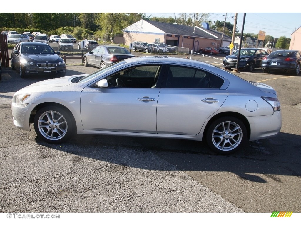 2013 Maxima 3.5 S - Brilliant Silver / Charcoal photo #8