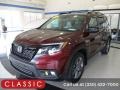 2021 Deep Scarlet Pearl Honda Passport EX-L AWD  photo #1