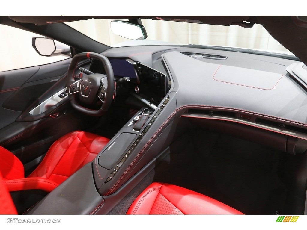 2021 Chevrolet Corvette Stingray Coupe Adrenaline Red Dashboard Photo #144272551