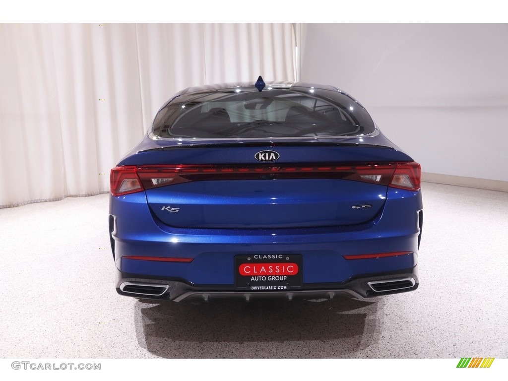 2021 K5 GT-Line - Sapphire Blue / Black photo #17